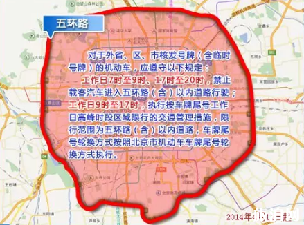 2019年北京外地车牌新规定时间+区域 车辆进京证如何办理 外地车辆不办理进京证怎么处罚