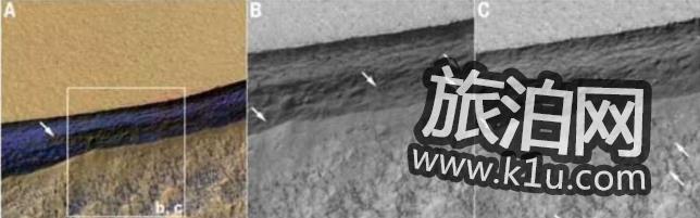 NASA发现火星表面存在巨大冰层
