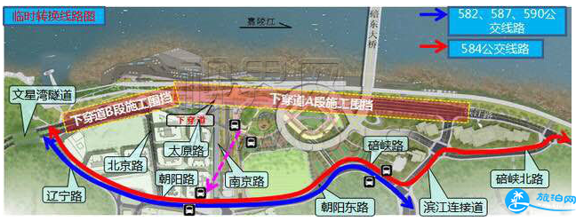 重庆北碚滨江路下穿道封闭了吗 重庆北碚滨江路下穿道什么时候开通