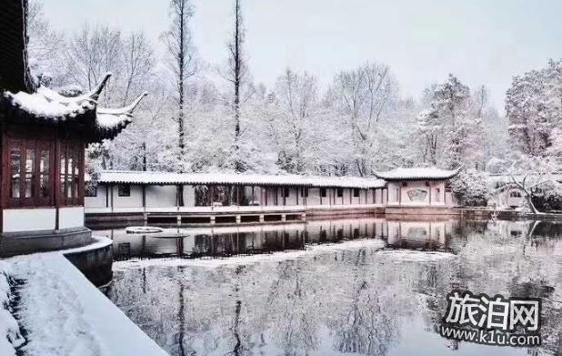 2018年西湖雪景 断桥残雪重现