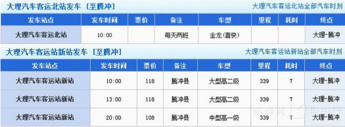 去腾冲的交通有哪些 腾冲旅游交通攻略