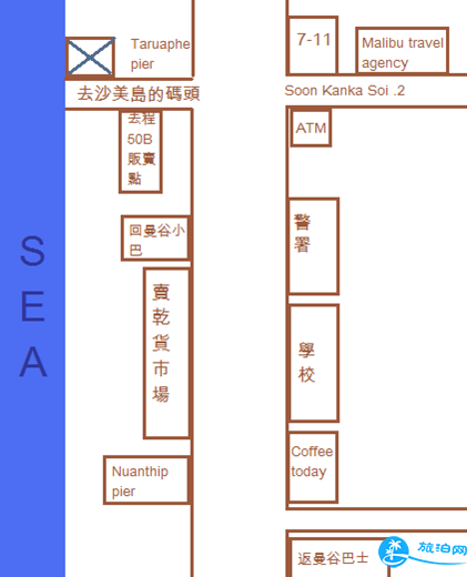 沙美岛怎么回曼谷 沙美岛旅游交通攻略