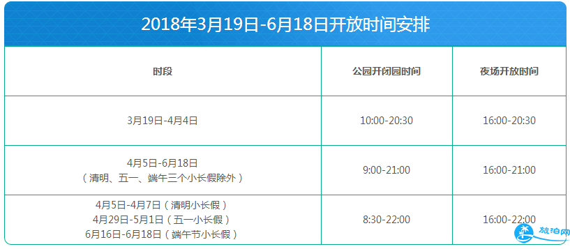 2018天津欢乐谷运营时间+表演时间+入园须知