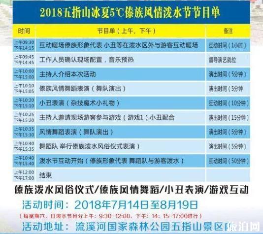 2018广州流溪河森林公园泼水节什么时候结束