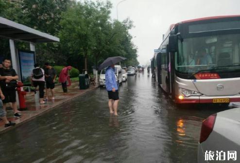 2018年7月24天津下雨哪些公交线路有影响