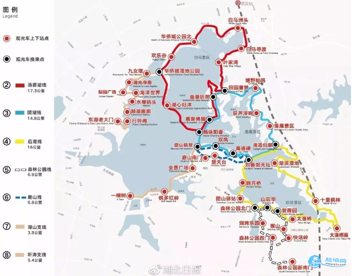 东湖绿道二期开放时间介绍 附路线图攻略