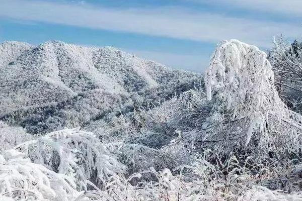 重庆渝北华蓥山下雪了吗2021