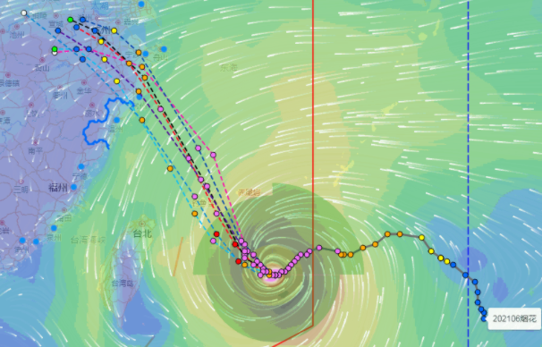 台风烟花会登陆温州吗 6号台风烟花路径偏移