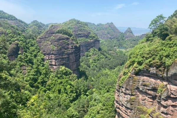 金华方岩风景区图片