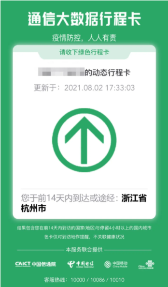 2021年8月起杭州进入医疗机构需查验14天内行程码