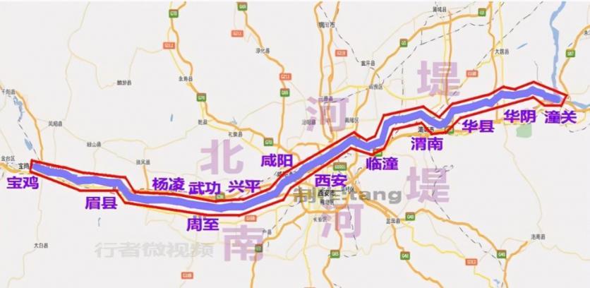 渭河河堤路旅游线路 国庆西安自驾游线路