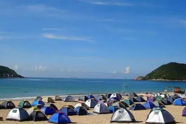 霞浦大京沙滩可以露营吗