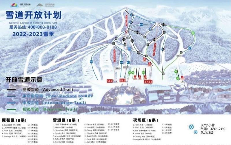 2023年1月富龙滑雪场住滑套餐详情(春节可预订)