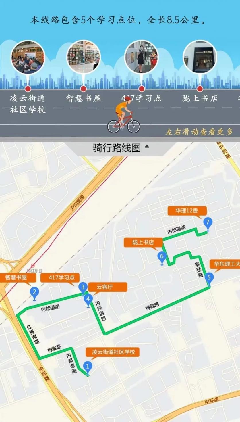 上海徐汇区有哪些值得骑行路线？下面这6条人文行走主题骑行路线不容错过