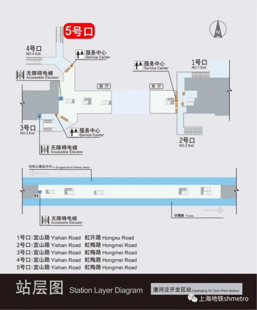 4月1日起上海地铁1号线9号线出入口调整