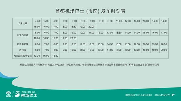 2023北京首都机场停车场收费标准+机场大巴时刻表