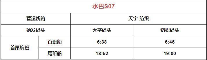 2023广州水上巴士最新时刻表 附水巴运行线路图