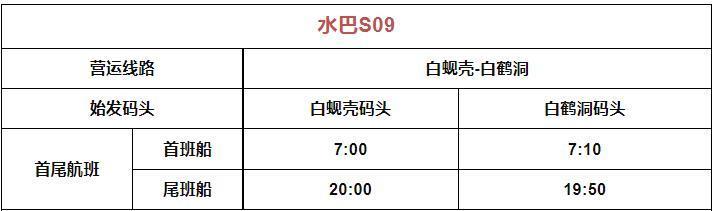 2023广州水上巴士最新时刻表 附水巴运行线路图