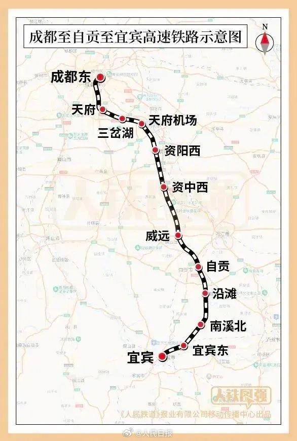 3条高铁新线即将开通 附线路图