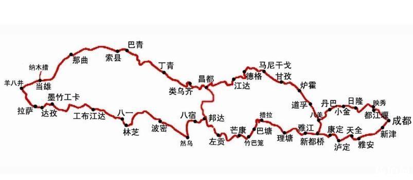 317国道沿途风景旅游景点 317国道经过哪些地方