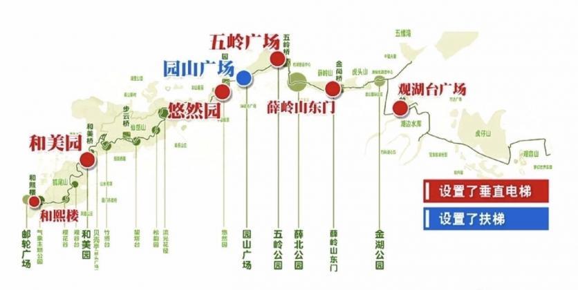 厦门山海健康步道入口路线图 厦门山海健康步道开放时间