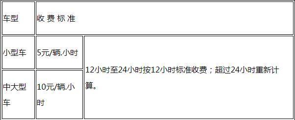 2023无锡市区停车收费标准