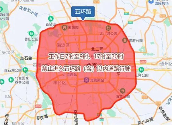 2023年9月北京限行时间和范围