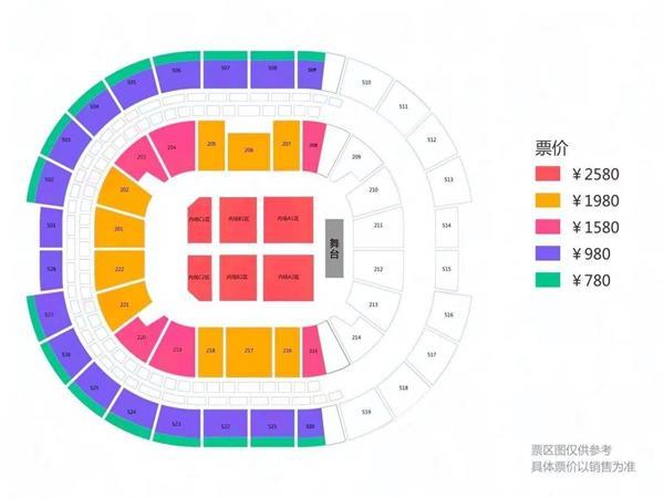 2023陈奕迅上海演唱会歌单及座位图