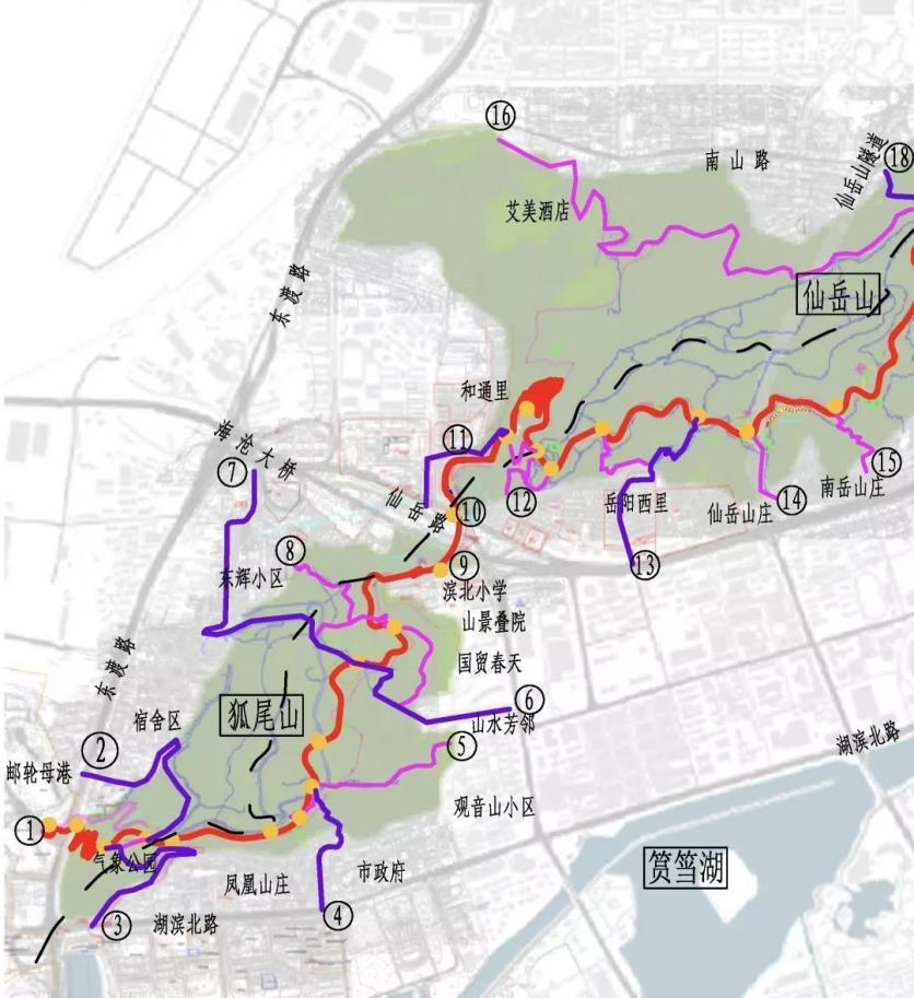 厦门空中步道起点和终点在哪里 附路线图+出入口位置