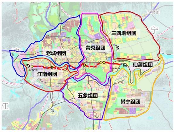 南宁地铁6号线经过哪些地方