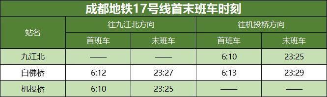 2024成都地铁运营时间几点到几点