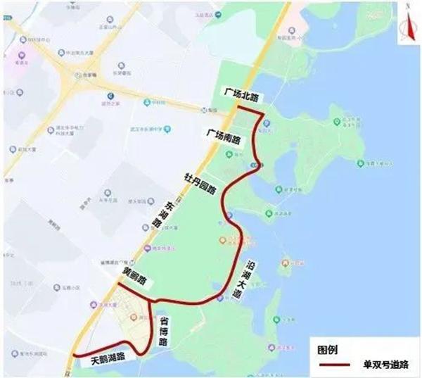 2024武汉赏樱热门景点交通管制