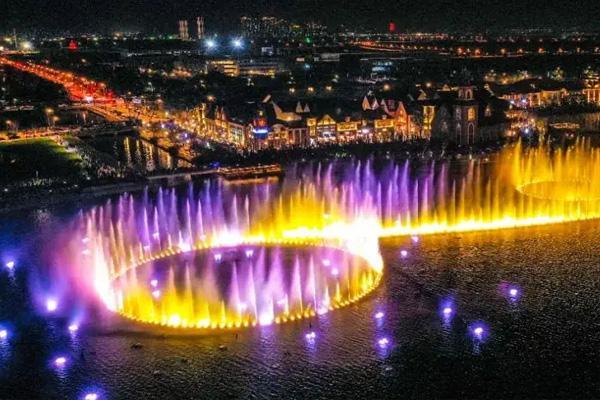 昆山大渔湾音乐喷泉开放时间2024
