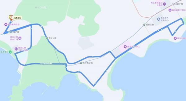 青岛最美公交线路